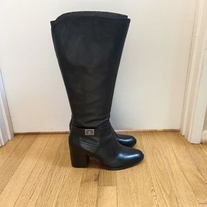 NIB Franco Sarto Knee High Wide Calf Boots 10